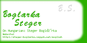 boglarka steger business card